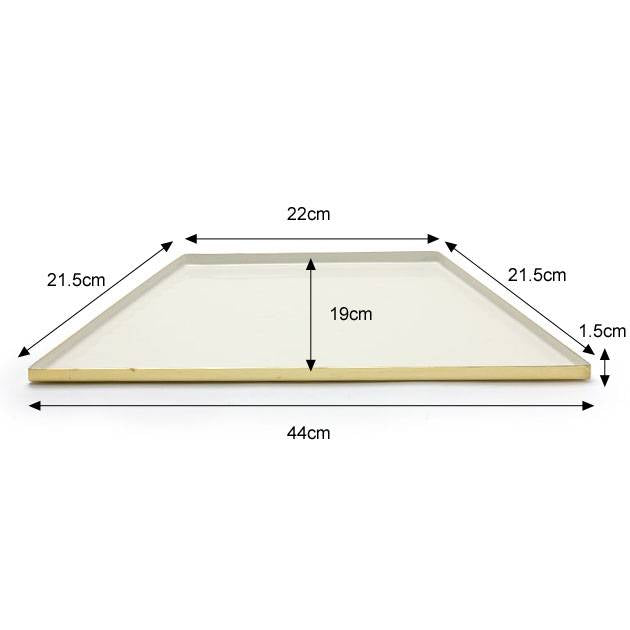 ENAMEL POLYGON TRAY 03