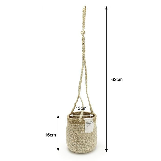 JUTE HANGER BASKET