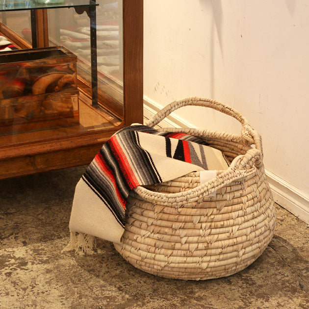 PALM LEAF BASKET