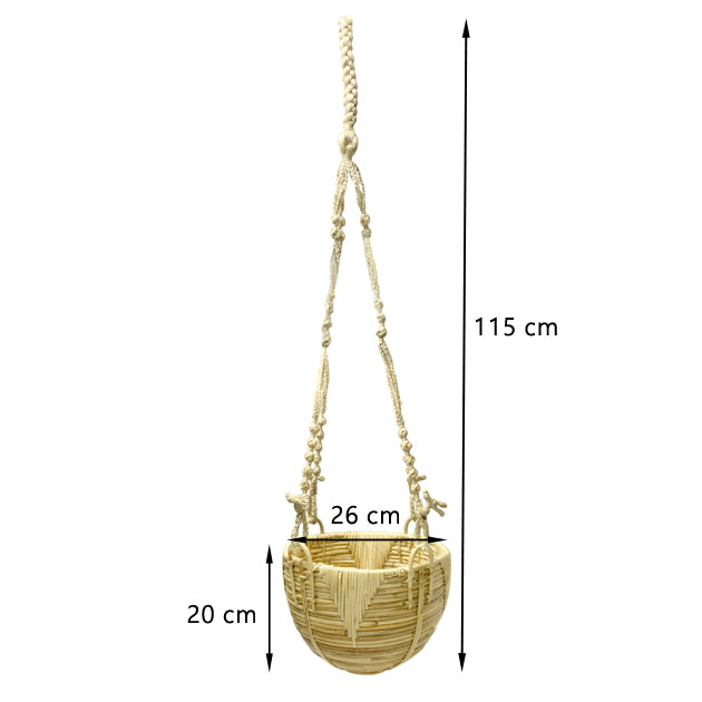 CANE HANGER BASKET L