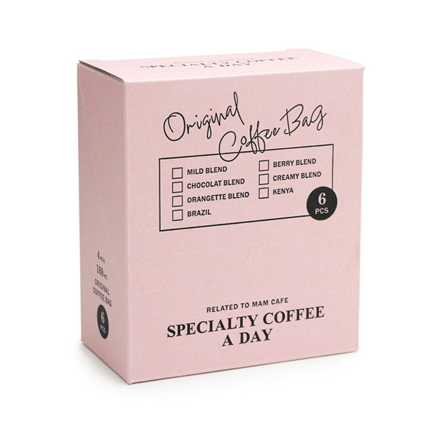 SPECIALTY COFFEE A DAY 6個セット