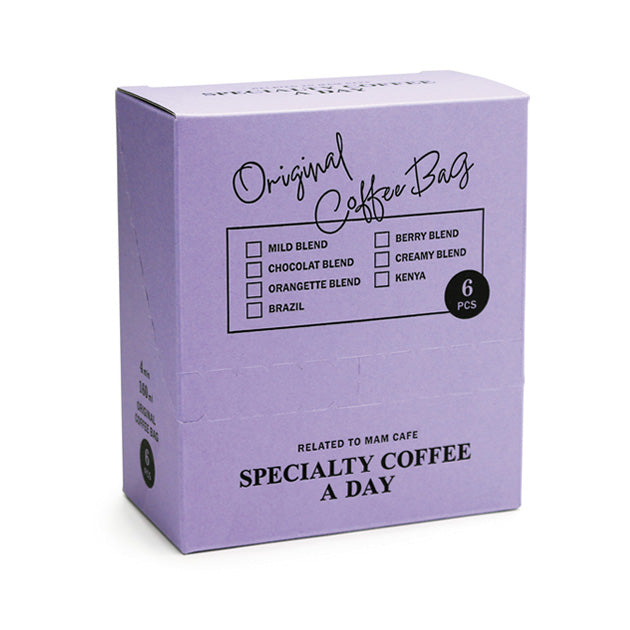 SPECIALTY COFFEE A DAY 6個セット