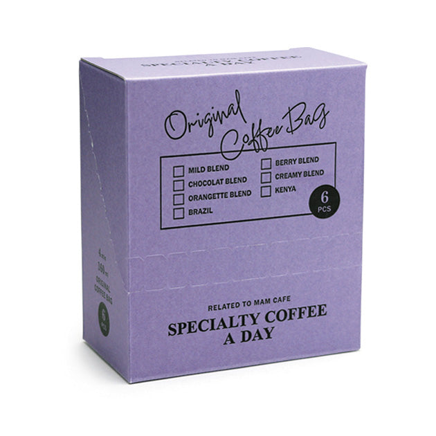 SPECIALTY COFFEE A DAY 6個セット