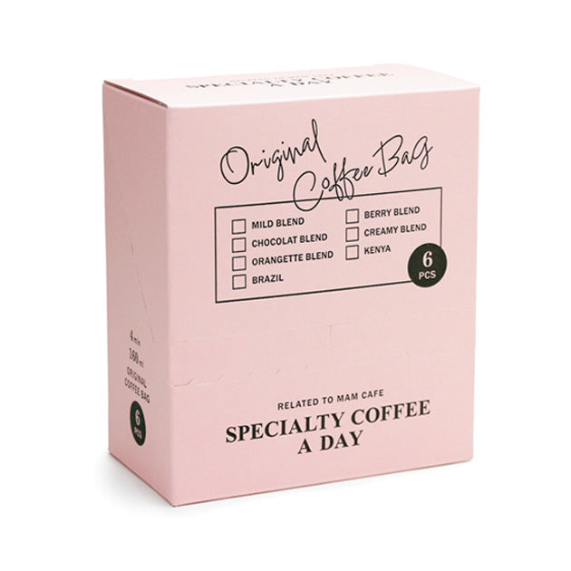 SPECIALTY COFFEE A DAY 6個セット