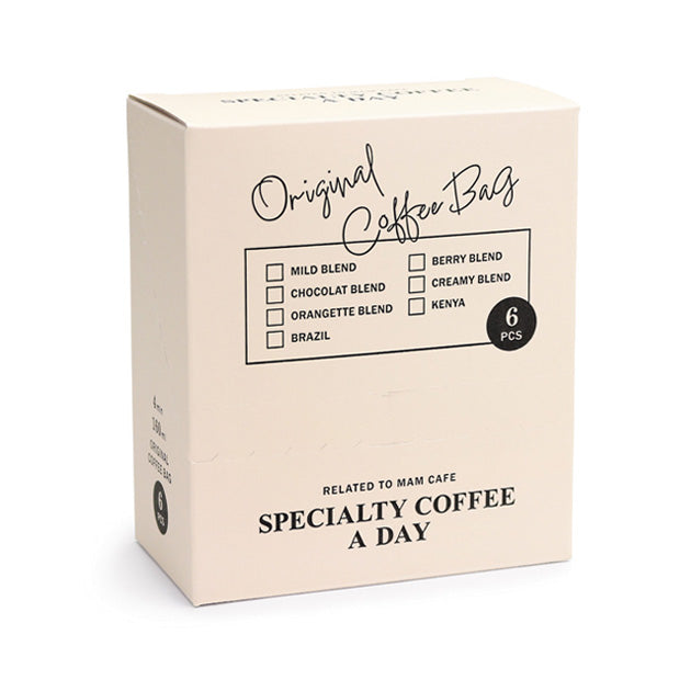 SPECIALTY COFFEE A DAY 6個セット