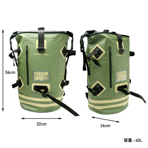 DRY TANK 40L STRIPE RANGER（ドライタンク 40L ストライプ）