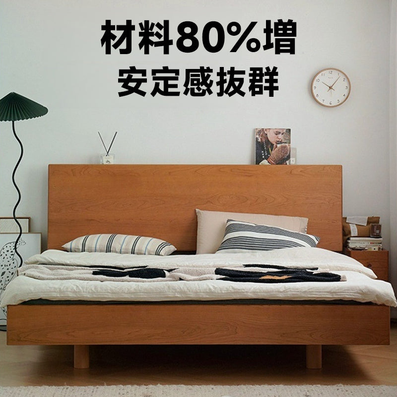 可調式天然木ベッド