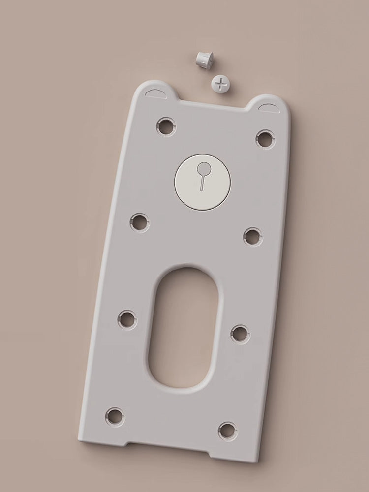 Bear-shaped toy storage shelf