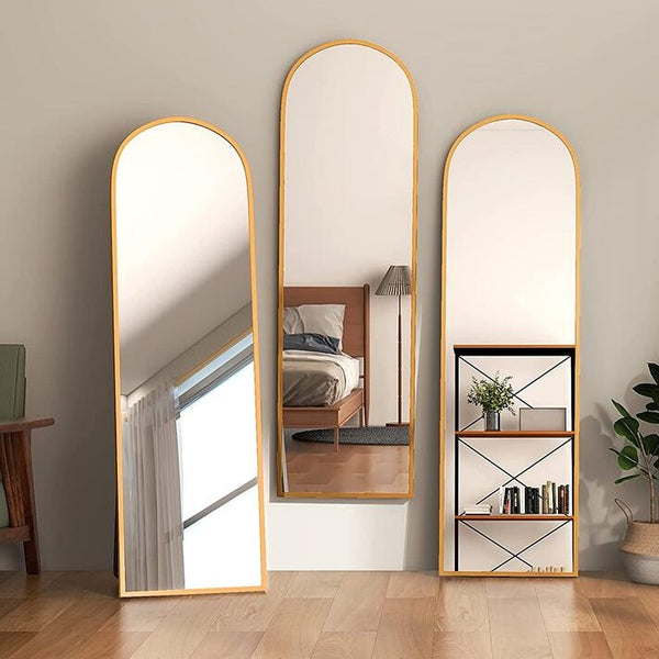 Full-length mirror, stand mirror, antique, wall-mounted