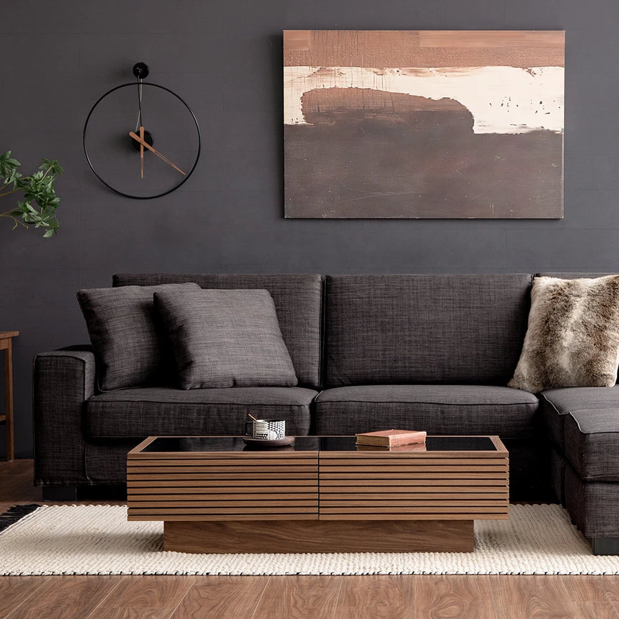 ARMONIA 収納付きセンターテーブル LUSSY ブラウン アルモニア LUSSY ARMONIA 収納付きセンターテーブル LUSSY ブラウン アルモニア LUSSY