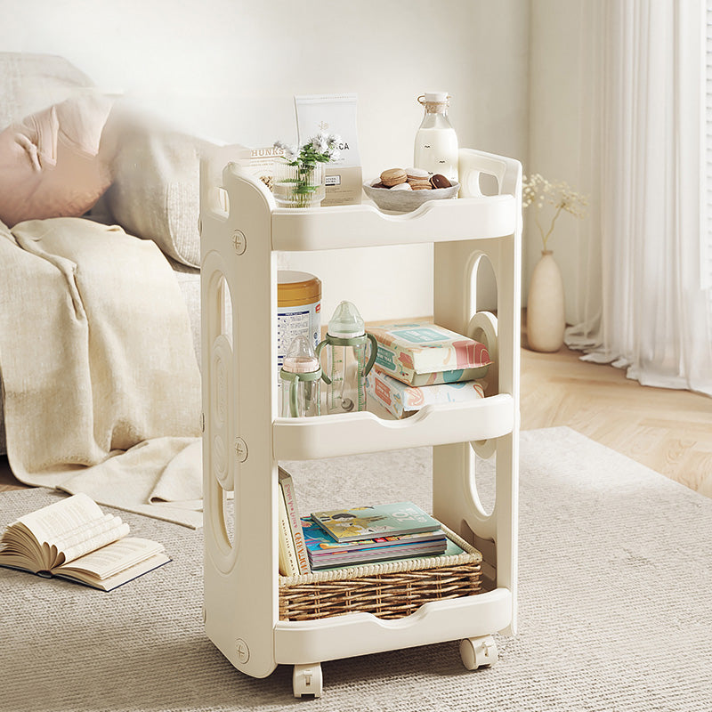 Storage cart with casters