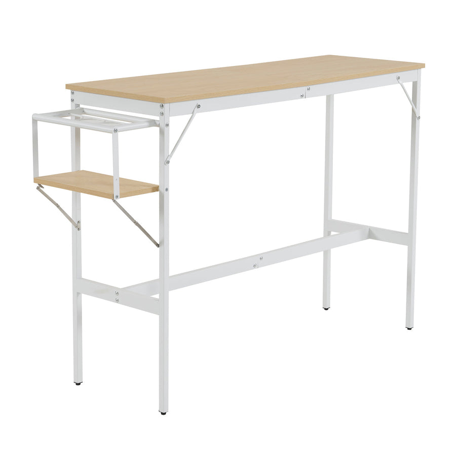Solid wood folding counter 3-piece set
