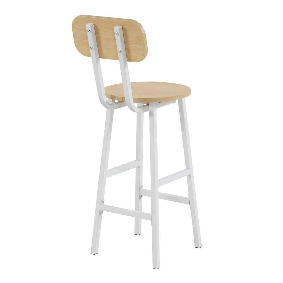 Solid wood folding counter 3-piece set