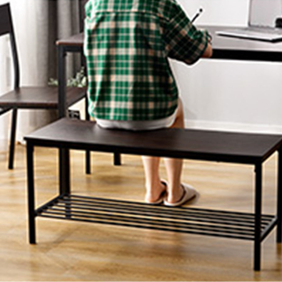 Scandinavian style 4-piece dining set with bench