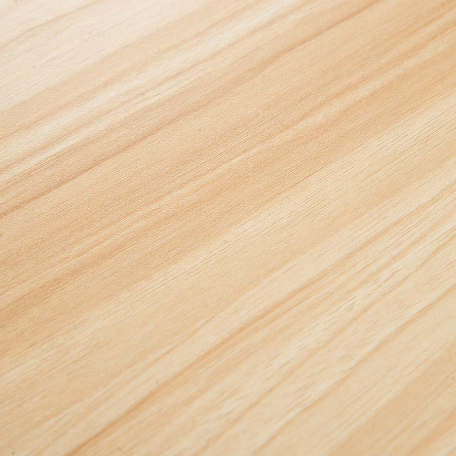 Work desk with wood grain storage stand