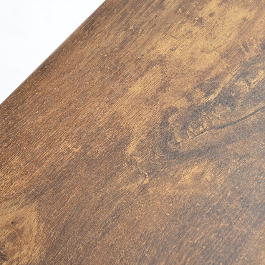 Work desk with wood grain storage stand
