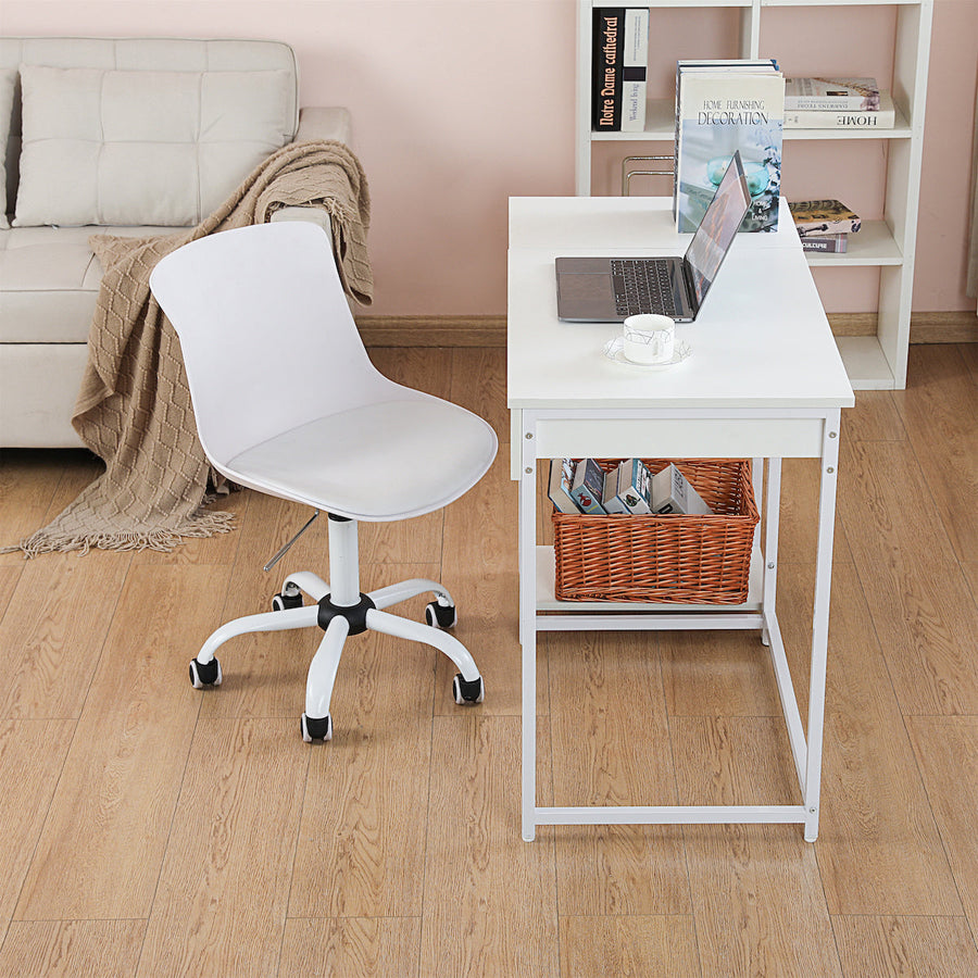 Wooden desk with 3 shelves