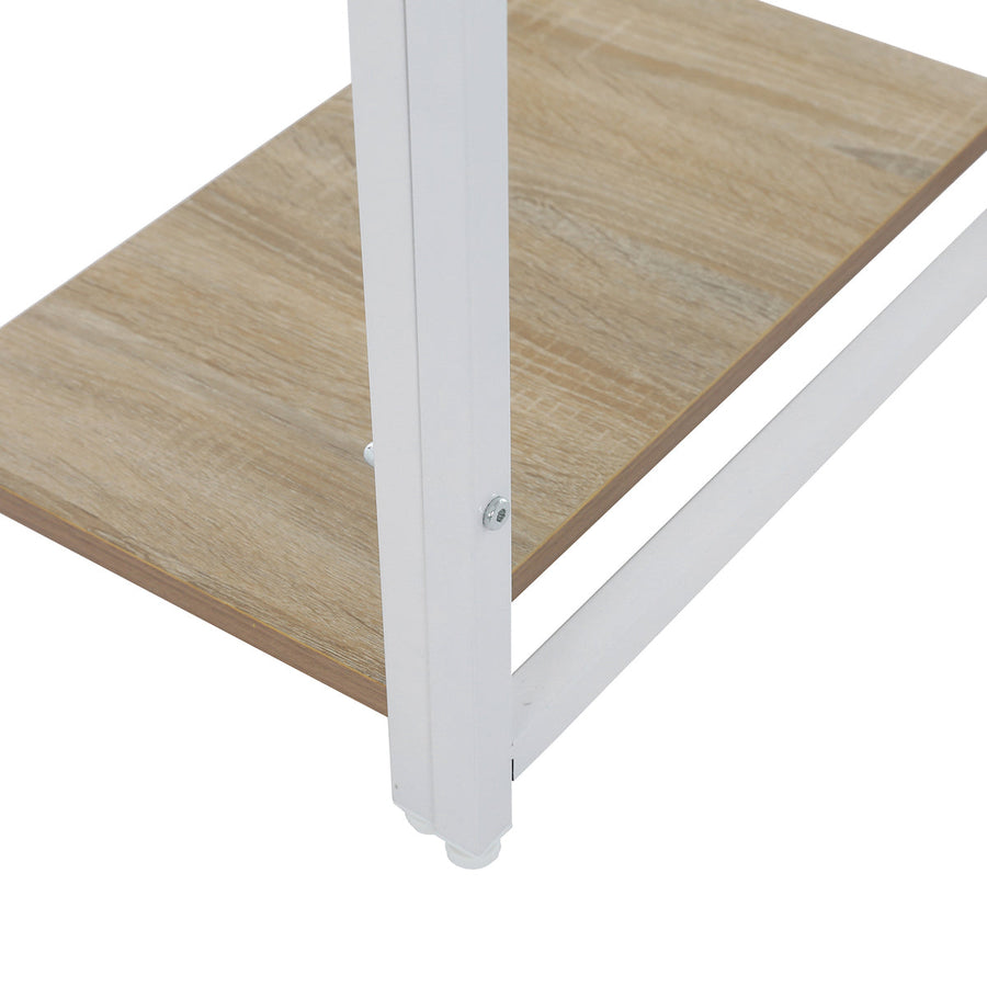 Wooden desk with 3 shelves