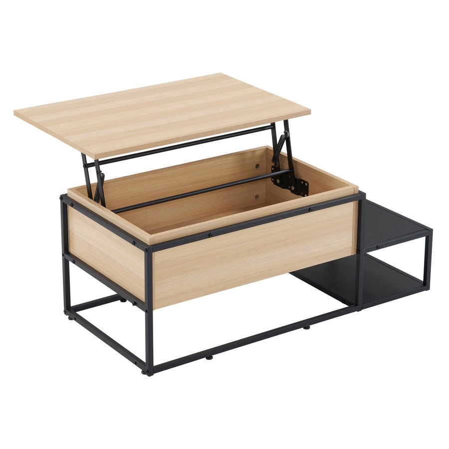 Height-adjustable multi-function center table