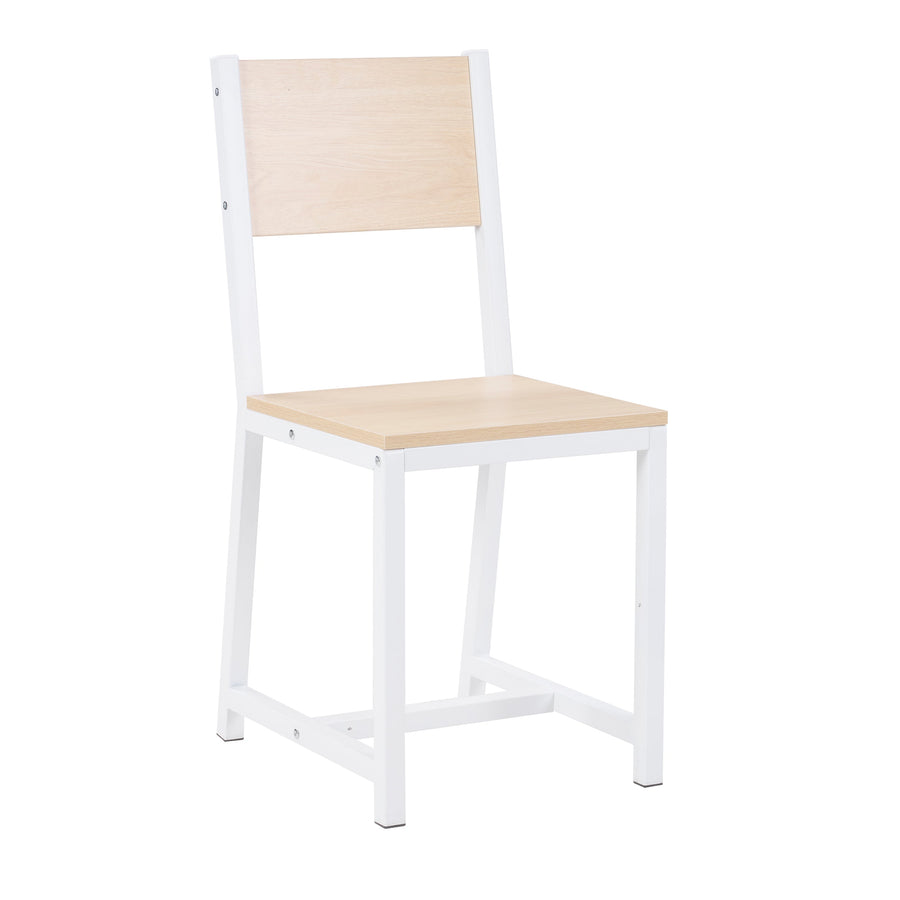Wooden folding dining set of 3