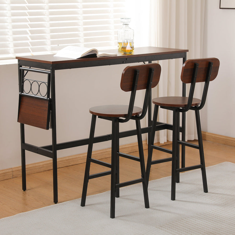 Scandinavian style 3-piece counter set