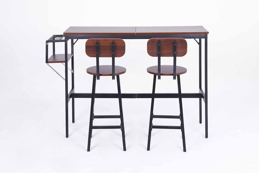 Scandinavian style 3-piece counter set