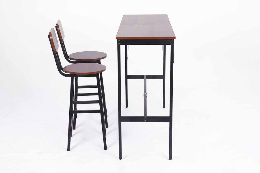 Scandinavian style 3-piece counter set