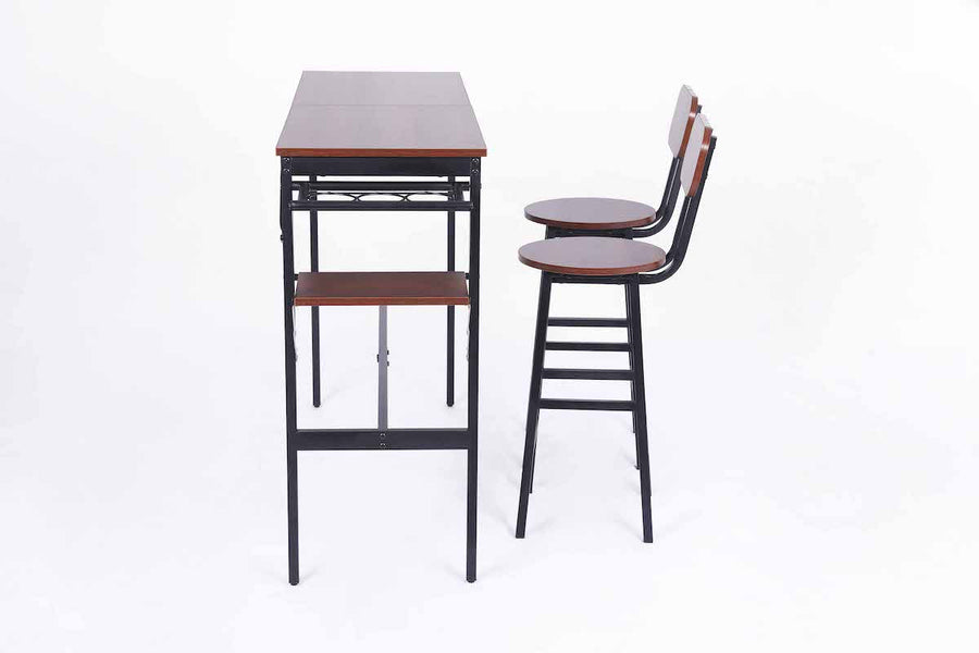 Scandinavian style 3-piece counter set