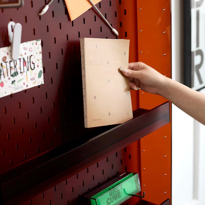 Slim wall storage rack