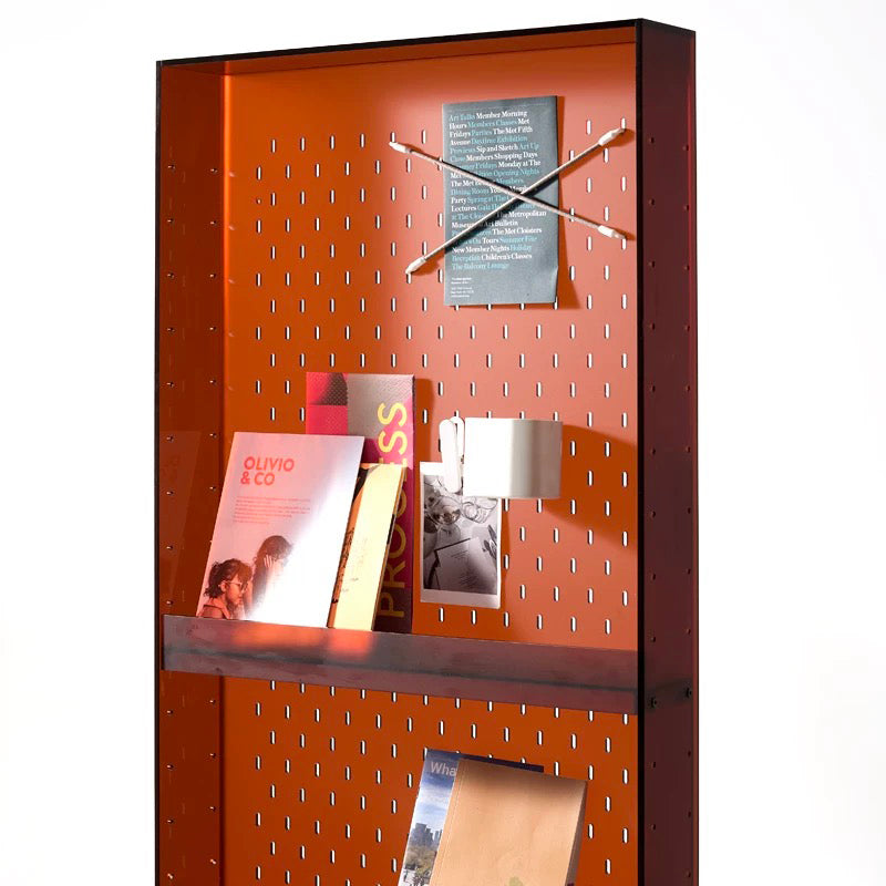 Slim wall storage rack