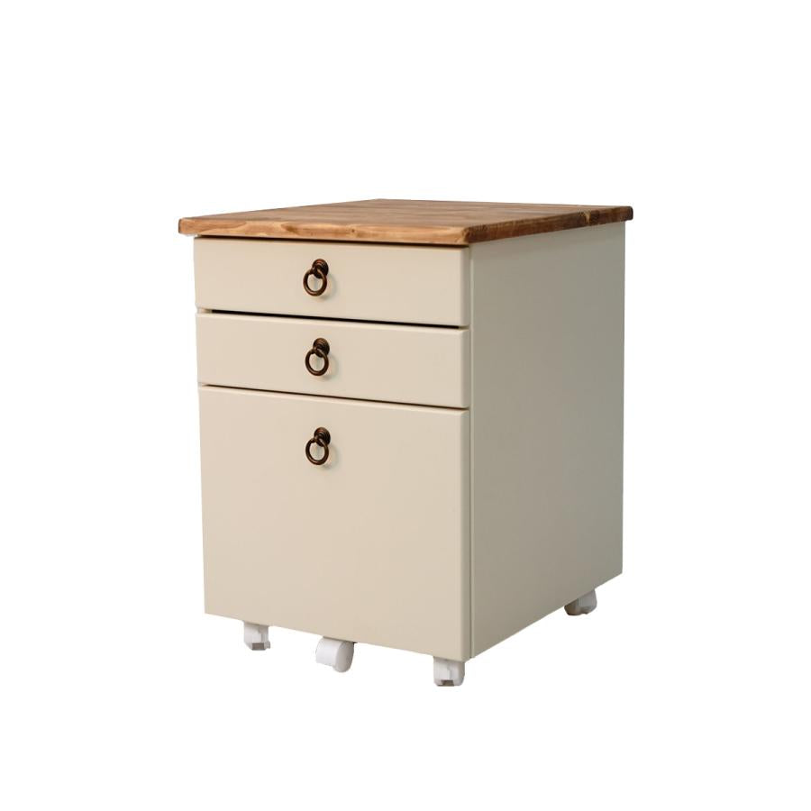 French country pine solid wood wagon with natural oil coating