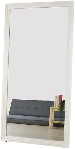 Nordic natural wood large size mirror