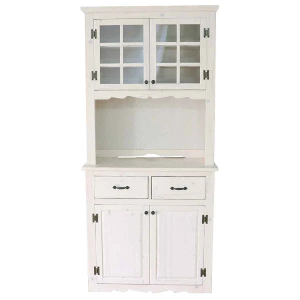 Country pine solid wood cupboard