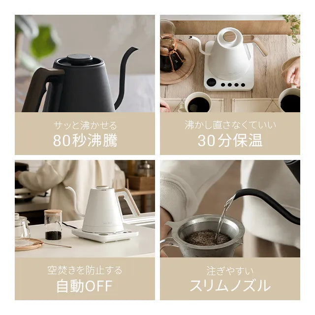 Electric kettle with temperature control function