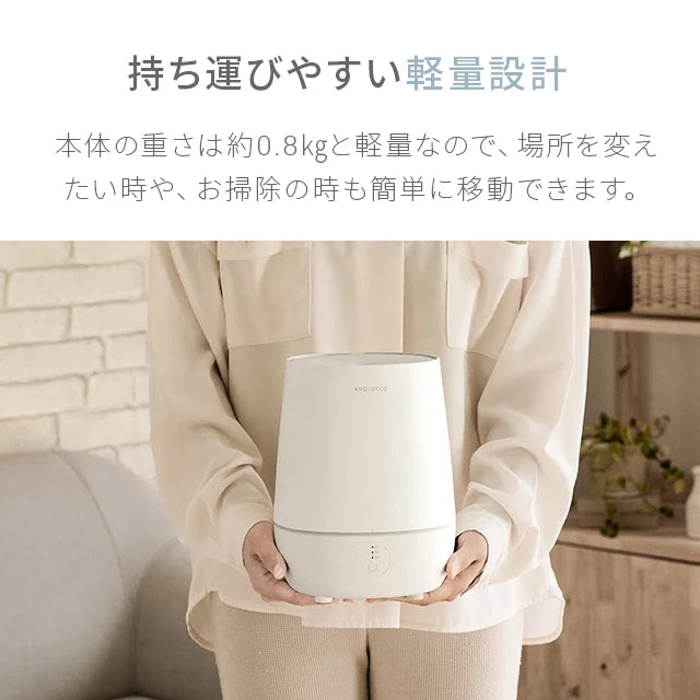 超音波式 コンパクト加湿器