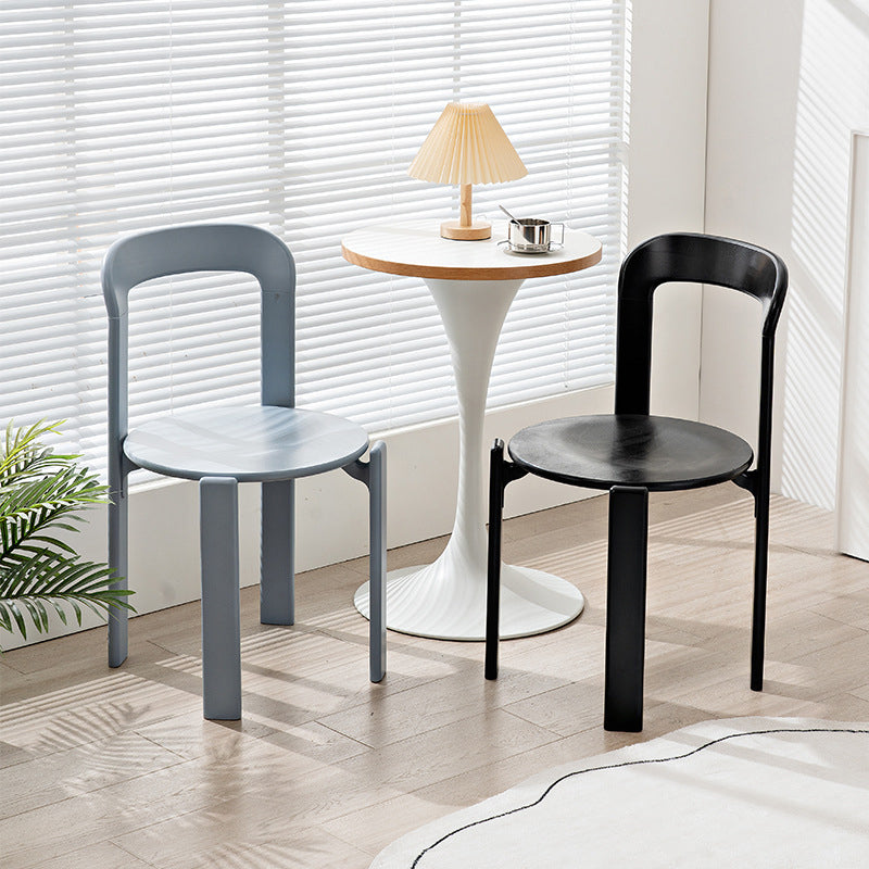 Wooden stacking chair