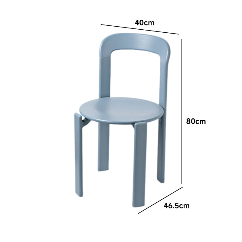 Wooden stacking chair