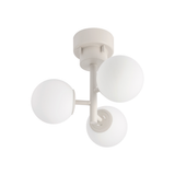 TINY GLASS CEILING LIGHT 3 グレージュ・ミルクグラス