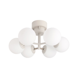TINY GLASS CEILING LIGHT 6 グレージュ・ミルクグラス