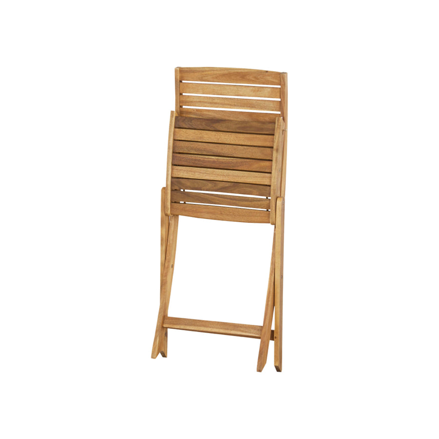 ニノ 折りたたみチェア ライトブラウン