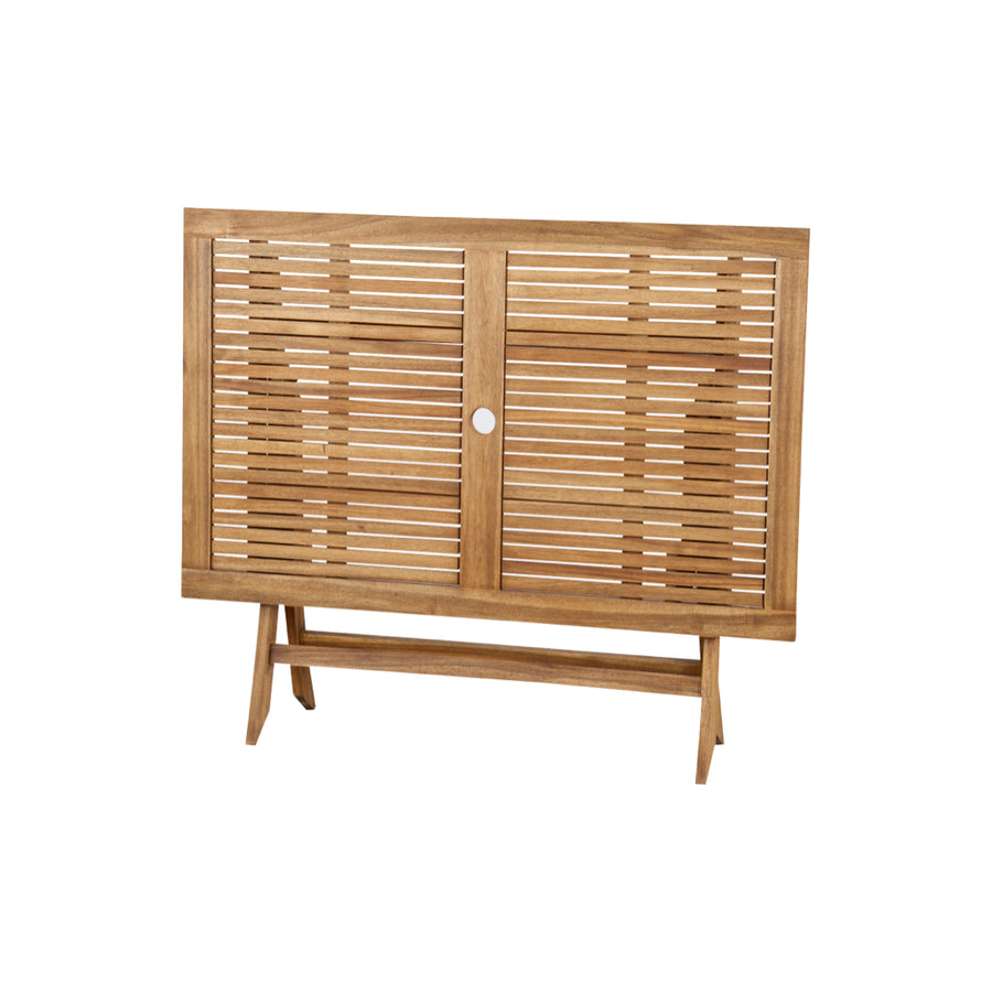 ニノ 折りたたみテーブル ライトブラウン