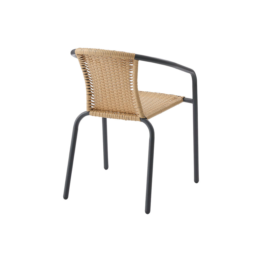 ガーデンチェア ブラック