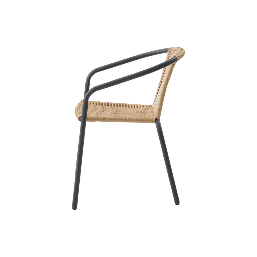 ガーデンチェア ブラック