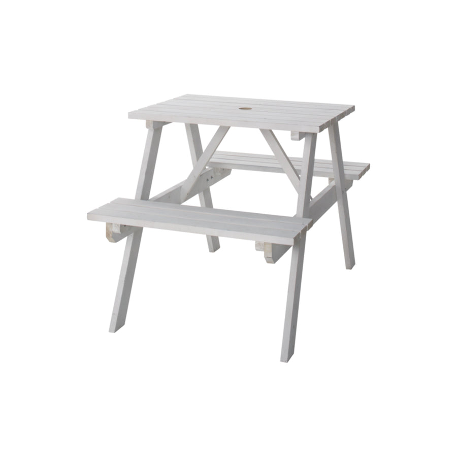 テーブル&ベンチ W75 ホワイト