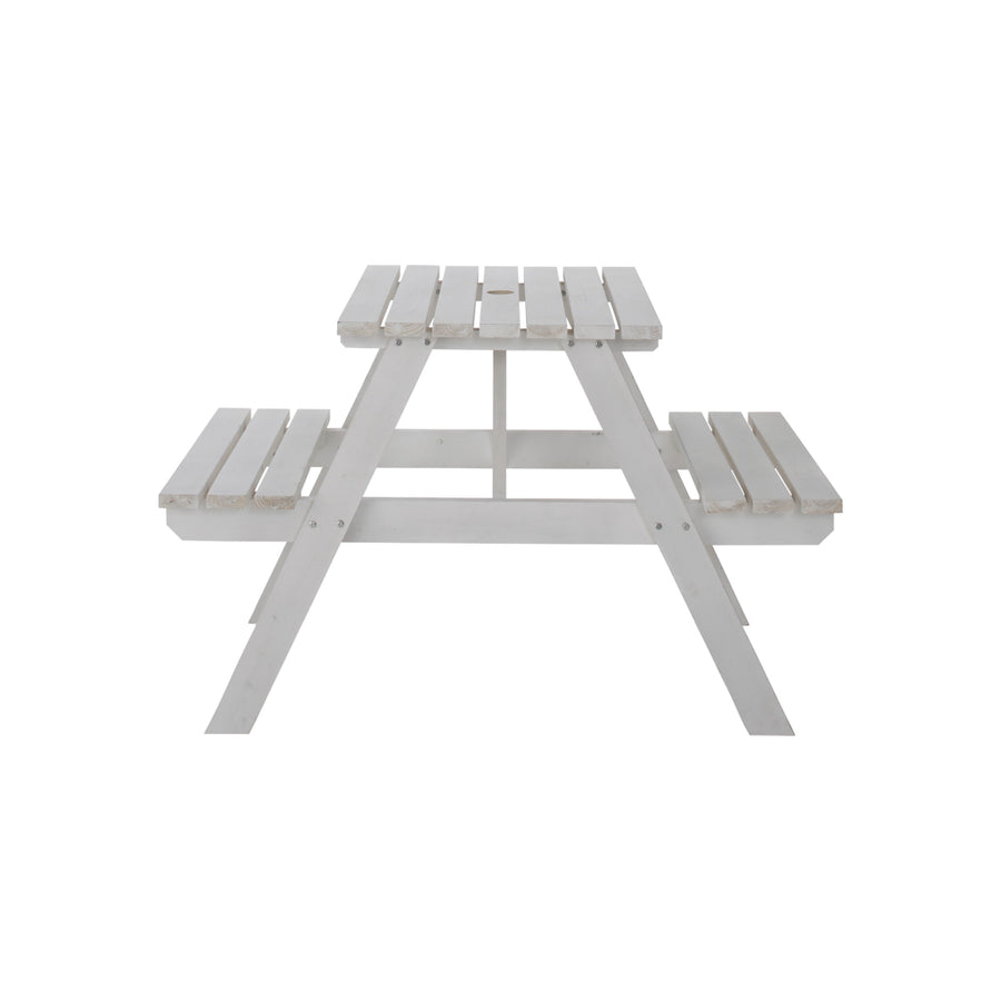 テーブル&ベンチ W75 ホワイト