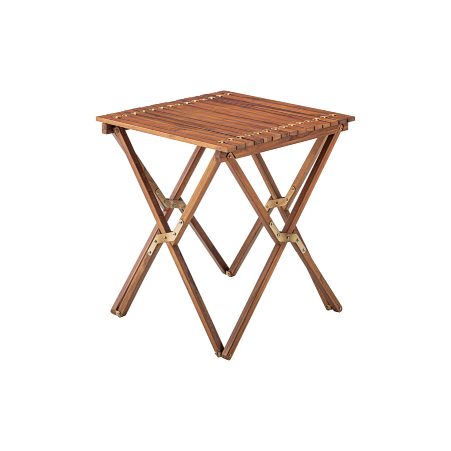 ロールトップテーブル ブラウン