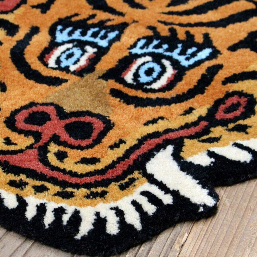 TIBETAN TIGER RUG M チベタンラグ