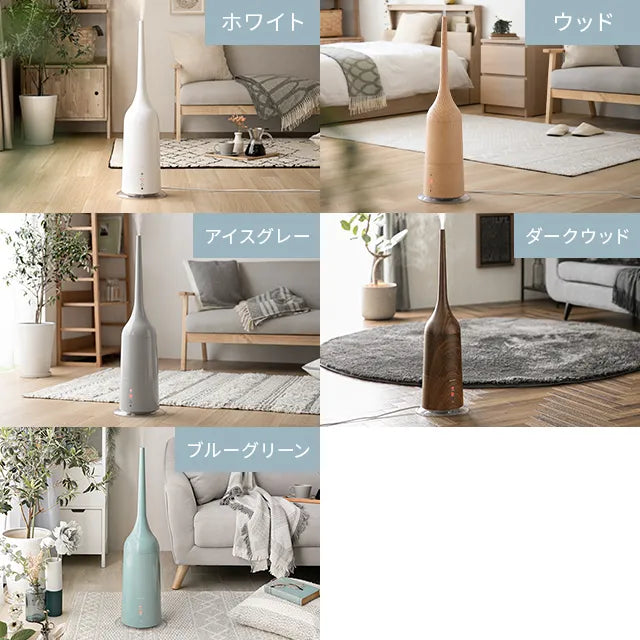 AND・DECO 3L 2WAY ハイブリッド加湿器 高さ調整可能