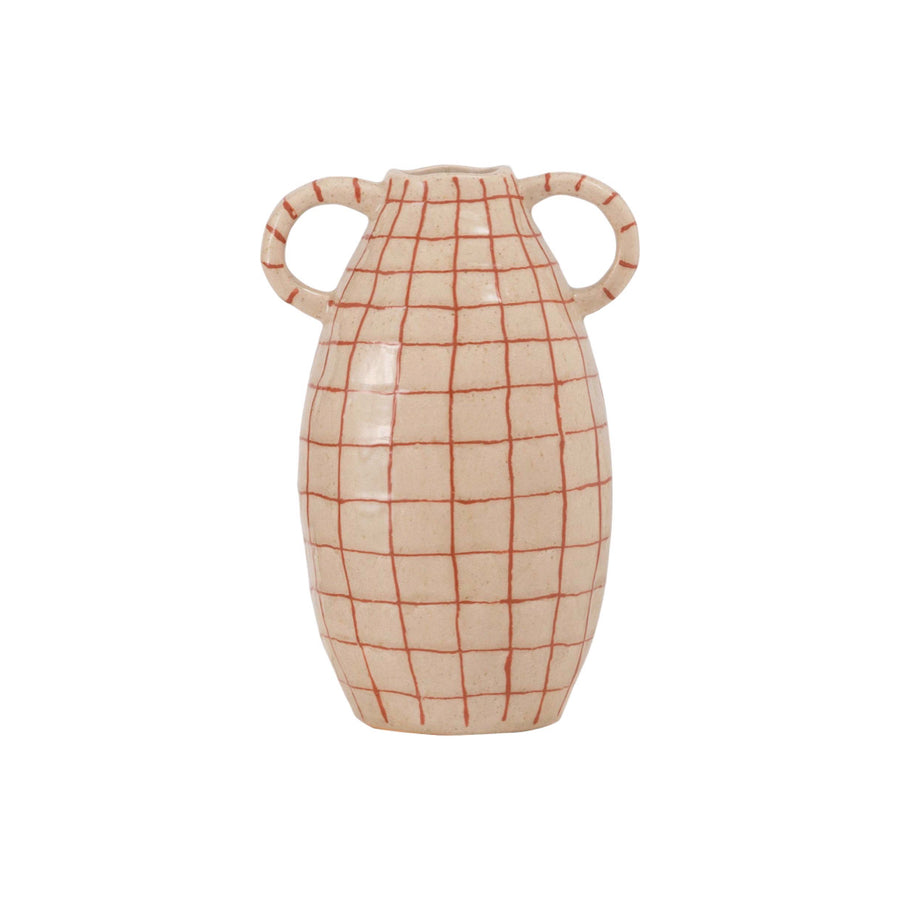 フラワーベース ベージュ