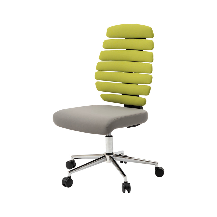 Green office chair